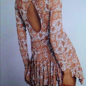 Free People Annabelle Printed Tunic Dress